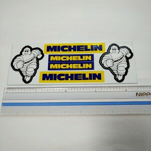 ミシュラン ステッカー　旧ロゴMICHELIN純正 ビバンダム