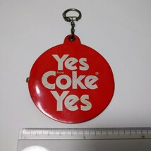 yes coke yes '81スーパーレコード　小銭入れ　コカコーラ　昭和レトロ当時物　_画像1