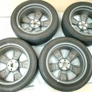 レクサスLEXUS UX純正 18x7 7J-18 1870 7x18 114.3 5H+45 キズ少 ブリヂストンRFT225/50RF18 トランザT005 2019年 中古タイヤ＆ホイールSETの画像6