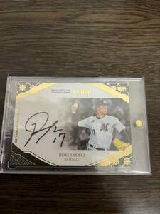 [BBM] 2023 CROWN Sasaki .. player autograph autograph card 7sili for searching : large . sho flat Yamamoto .. Murakami .. mountain under . flat large Yoshida regular furthermore 