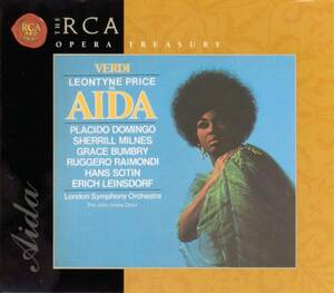 RCA Opera Treasury - Verdi: Aida / Leinsdorf, Price, Domingo, Milnes, (中古品)