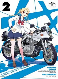 ばくおん!! 第2巻(初回限定版)(おりもとみまな描き下ろし透明スリーブケー (中古品)