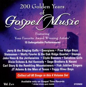 200 Years of Gospel Music: Gospel Artists 2(中古品)
