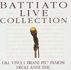 Battiato Live Coll'n(中古品)