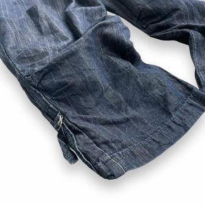 00s Marithe + Francois Girbaud denim pants stitch vintage boro damage code ジルボーの画像2