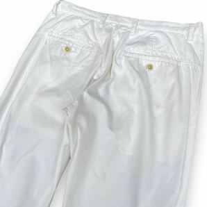 2010ss jil sander by Raf simons white slacks pants collection rare archive Italy の画像3