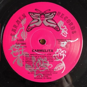 Carmelita Carmelita　LP　FUNK SOUL Free soul ソウル レアグルーヴ MURO