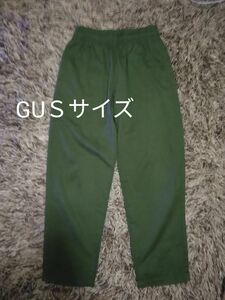 ＧＵシェフパンツ　チノパン　ワークパンツ　Ｓ　オリーブ　