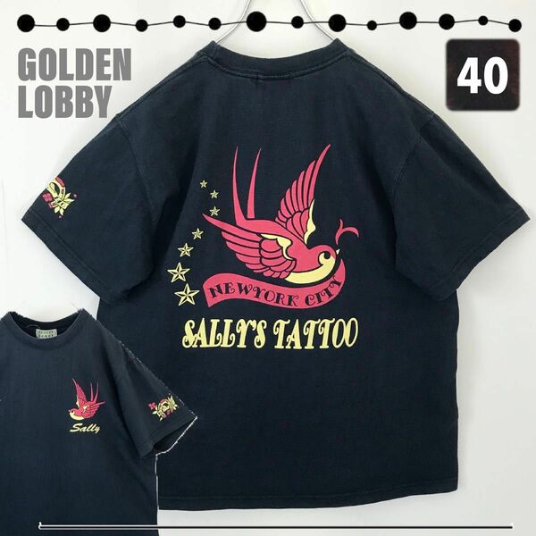 GOLDEN LOBBY ゴールデンロビー★SARRY’S TATTOO★和テイスト★サイズ40