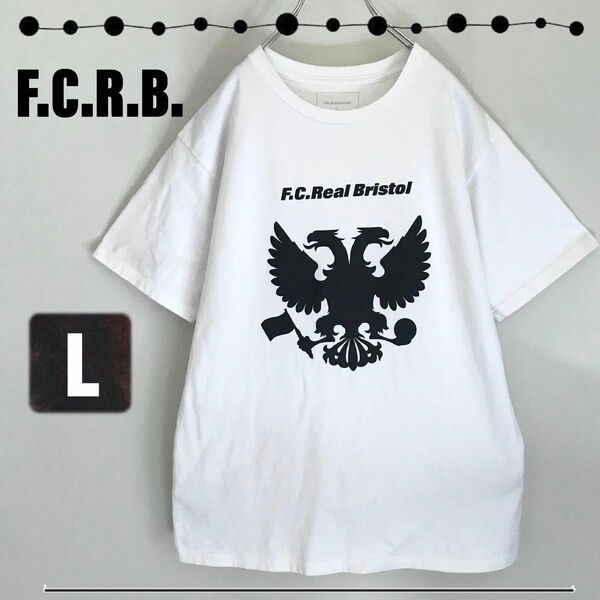 F.C.R.B. EAGLE TEE★F.C.Real Bristol/FCRB/エフシーレアルブリストル★イーグルロゴTシャツ