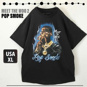 POP SMOKE/MEET THE WOO 2★ポップ スモーク★ラッパー★オフィシャルTシャツ★USAメンズXL