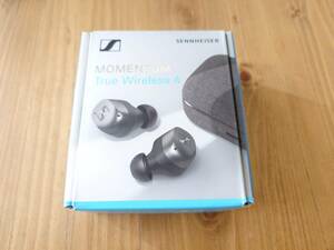 ゼンハイザー Sennheiser ワイヤレスイヤホン MOMENTUM True Wireless 4 ブラックグラファイト