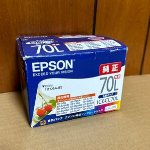 【期限切れ】【未開封】 エプソン IC6CL70L 純正 インク　EPSON さくらんぼ