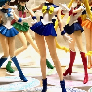 美少女戦士セーラームーン Girls Memories Figure of SAILOR MOON ウラヌス、ネプチューン他7点 フィギュア ヴィーナス一部欠損有の画像2