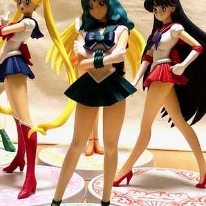 美少女戦士セーラームーン Girls Memories Figure of SAILOR MOON ウラヌス、ネプチューン他7点 フィギュア ヴィーナス一部欠損有の画像3