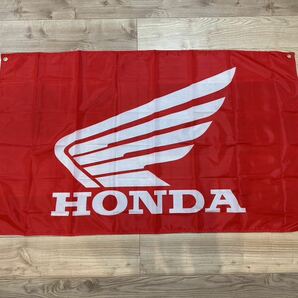 約150x90cm ホンダ 特大フラッグ バナー タペストリー 旗 ガレージ装飾 HONDA 旧車 USDM JDM ロゴ CBR 世田谷 店舗装飾 バイク