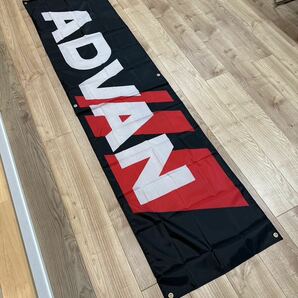 約60x240cm ヨコハマADVAN USDM 世田谷 アドバン レーシング 旧車 特大フラッグ バナー タペストリー 旗 ガレージ装飾 店内装飾 タイヤ