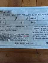 ★新券★大島・伊豆諸島へ★東海汽船株主優待券★35%割引券★１冊（１０枚）★２０２４年９月末迄有効★_画像3