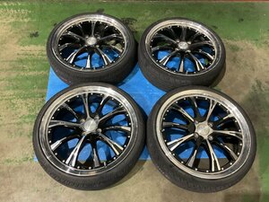 社外 アルミホイール 17インチ 17x5.5J+47 4H PCD100 4本 タイヤ NANKANG NOBELE SPORT 4本(A8-101 115374)