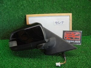 7EC6264DD3 ) 日産 セレナ ハイウェイスター FC26/FNC26 純正ウィンカー付き電格サイドドアミラー右　コイト214-24920