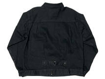 42 CUSHMAN クッシュマン 21378 13.5oz BLACK DENIM 1st MODEL WW2 Gジャン ファースト 大戦 デニム ジャケット ブラック 黒_画像2