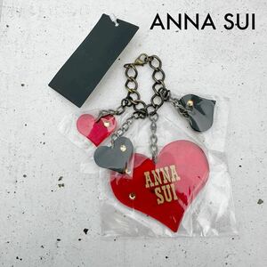 新品 ANNA SUI アナスイ ハート チャーム グッズ キーホルダー ストラップ heart タグ