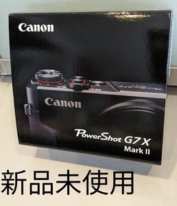 新品未使用　 Canon　黒　PowerShot G7 X Mark II