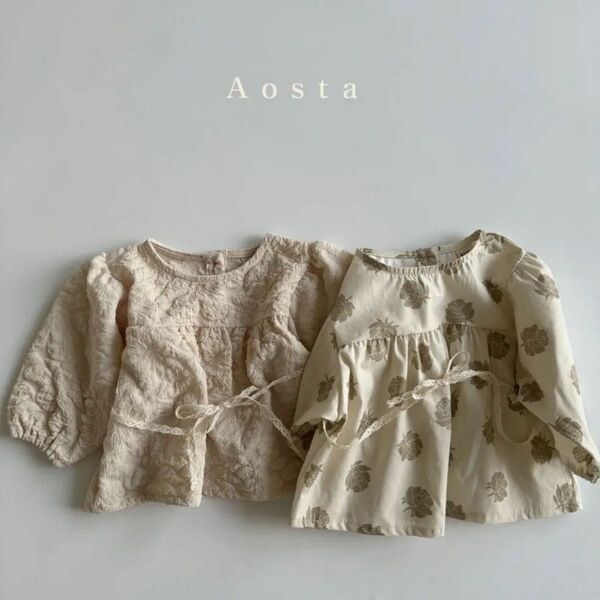 aosta monette blouse ブラウス 韓国子供服