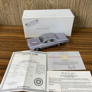 ◇レア絶版◇ダンバリーミント 1/24 1965 Pontiac GTO ミニカー 証書付 箱付 美品 コレクション クラシックカーの画像1