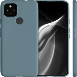 kwmobile Case Compatible with Google Pixel 4a 5G Case - Soft Slim Protective TPU Silicone Cover - Arctic Nightの画像5