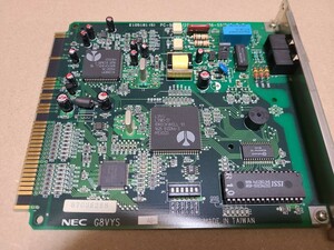 NEC PC-9801-120　FAXモデムカード　PC98 PC-98 PC-9821　Cバス　 拡張　