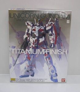 ★未開封1/100 MG RX-0 ユニコーンガンダム Ver.Ka チタニウムフィ二ッシュ +市販デカール付属