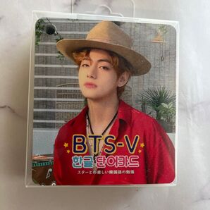 BTS 韓国語単語カード テテ V
