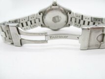 ★TAG HEUER タグホイヤー WN1310-0 プロフェッショナル200M QZ クオーツ デイト 3針 黒文字盤 SS レディース腕時計 コマ×3 箱付き★/H_画像8