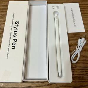 タッチペン iPad専用 Apple Pencil スタイラスペン Bluetooth接続不要/急速充電/磁気吸着/高精度/傾き感知/誤作動防止/アルミニウム合金 白の画像7