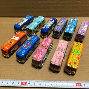 トミカ TDR 限定 東京 ディズニー リゾート クルーザー バス 11台セット ミニカー の画像1