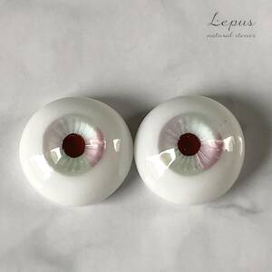 ＊Lepus＊　約14.5mm/15mm　グラスアイ　＃Y1087