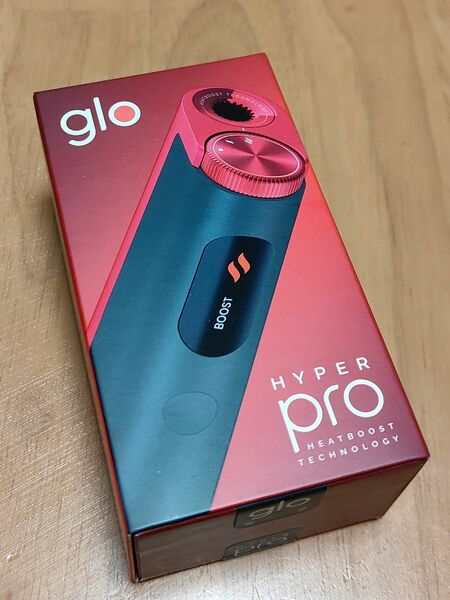 新品未開封 glo hyper pro ルビーブラック グローハイパープロ 加熱式タバコ スターターキット