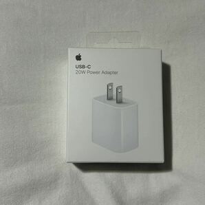 20W USB-C電源アダプタ 新品 未開封 iPhone iPad 急速充電 Apple アップル 純正品 正規品 の画像1