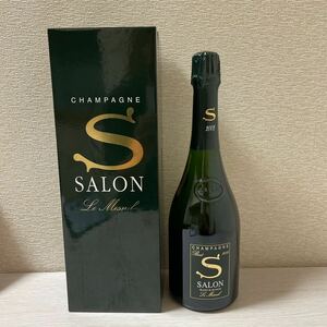 未開栓　SALON サロン ブラン ド ブラン　2002 750ml 12% 箱付　シャンパン メニル 