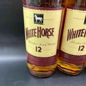 ウイスキー スコッチ WHITE HORSE ホワイトホース 12年 700ml 40% 3本まとめての画像2