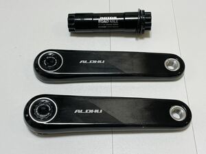 ROTOR ALDHU CARBON カーボンクランク 30mmアクスル 美品 170mm