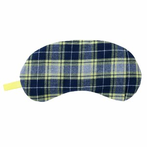  nature material salt. power .hinyali green legume. power . warm salt eye pillow check yellow large size 29×13× thickness 1.5cm firmly eyes origin . wrap up 