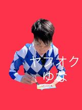 競馬 エフフォーリア 引退記念 横山武史 直筆サイン入り色紙 ぬいぐるみ 武豊 藤田菜七子 ルメール ゼッケン イクイノックス 川田将雅_画像2