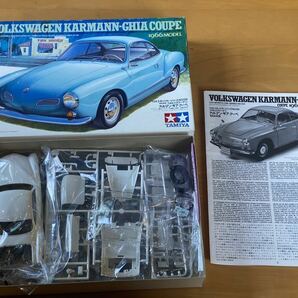 【FFF】タミヤ プラモデル 1/24 カルマン・ギア・クーペ 1966年製 TAMIYA スポーツカーシリーズNo 138 フォルクスワーゲンの画像1