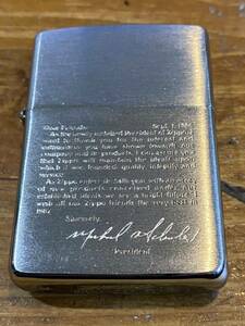 【BBB】ZIPPO ジッポー ライター　Dear Friends