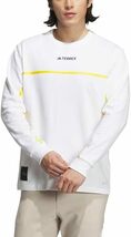 adidas アディダス ナショナル ジオグラフィック TERREX 長袖 テックTシャツ (L)白★SALE！_画像5