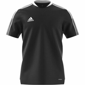 adidas アディダス トレーニング シャツ Tシャツ ポリエステル TIRO (2XOサイズ)黒★格安SALE!!