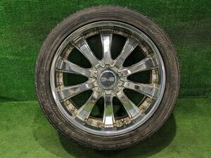 【直接引取限定】ランクル 200系着 DVS ホイール 22×10J PCD150 OFF50 5H ファルケン FALKEN ZIEX S/TZ05 305/40R22 売切!!