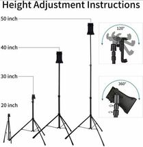 スマホ三脚, Weiyudang Phone / Ipadフロアスタンド三脚ホル_画像2